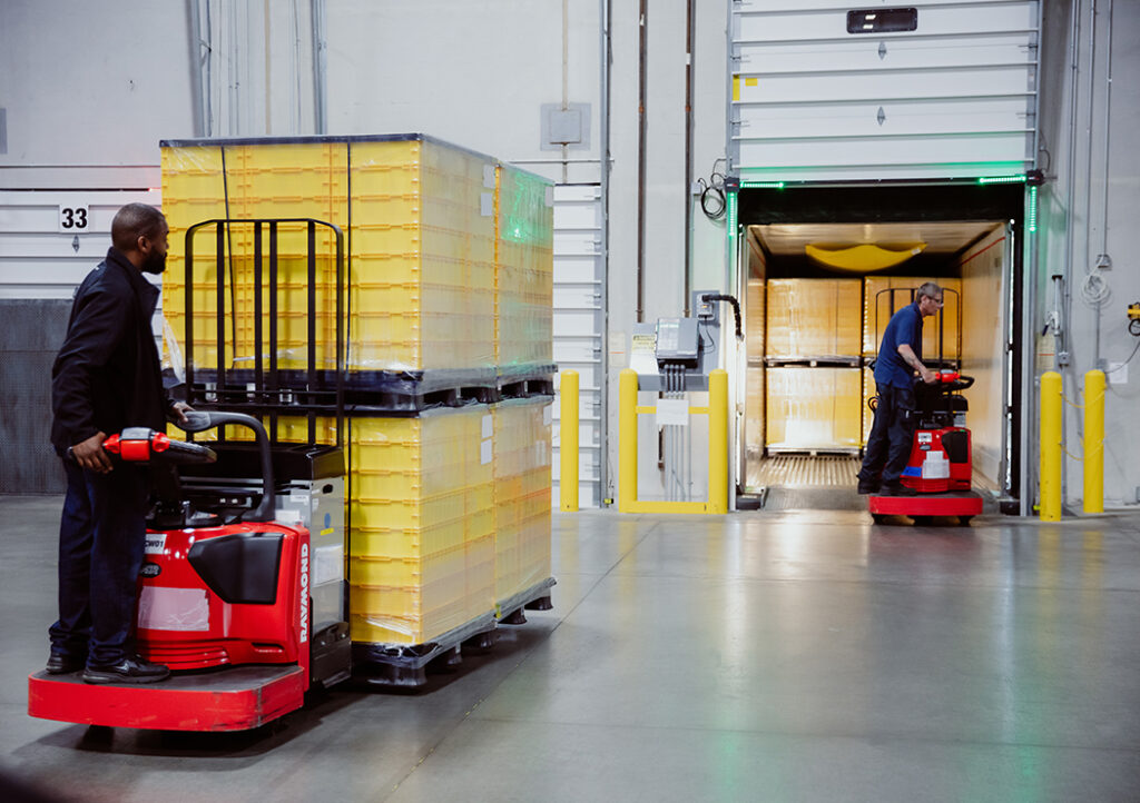 Healthcare logistics warehouse